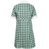 NEW Dress (Size 4 & 8) - green/white check